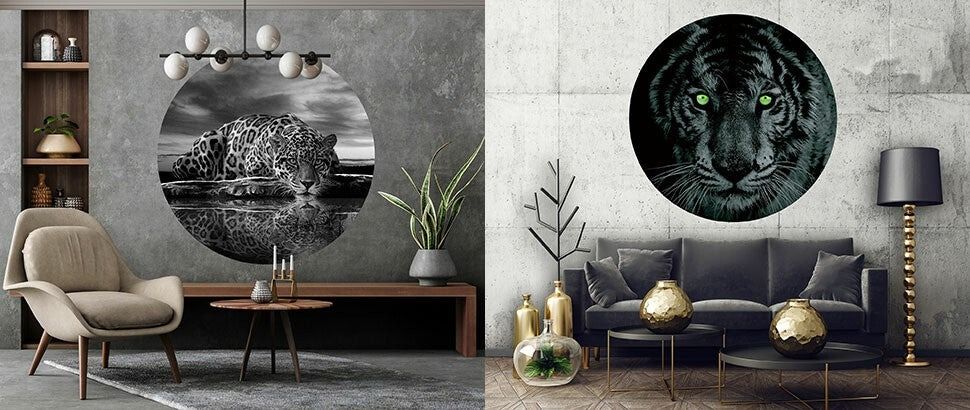 Behangcirkels van dieren Behangcirkels van dieren