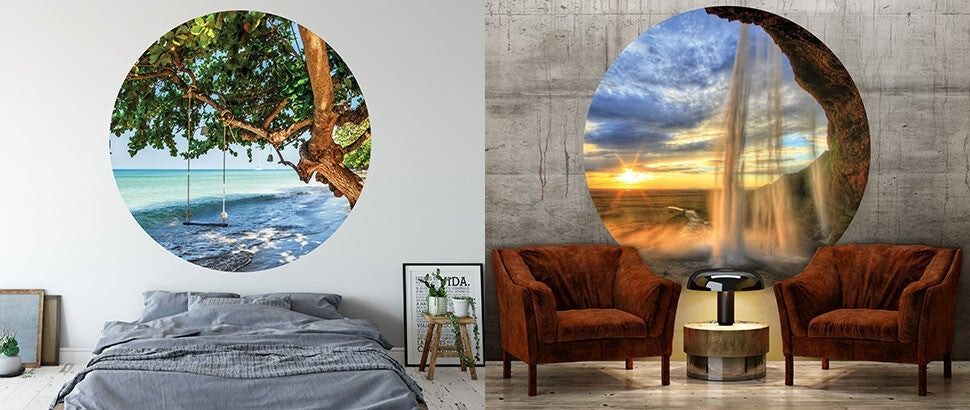 Behangcircels van de natuur