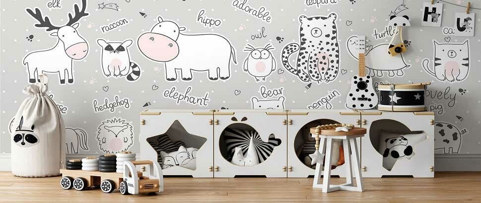 Babyzimmer Fototapete kaufen bei Fototapetenkoenig