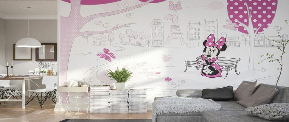 Fotobehang van Disney Minnie Mouse kopen bij Fotobehangkoning