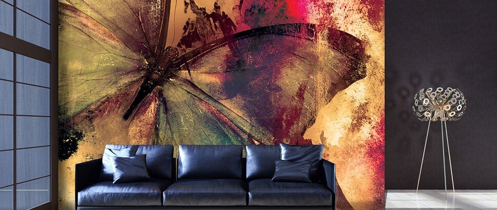 Fototapete mit Schmetterlingen kaufen bei Fototapetenkoenig