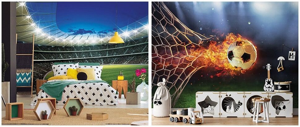 Fußball Fototapete kaufen bei Fototapetenkoenig