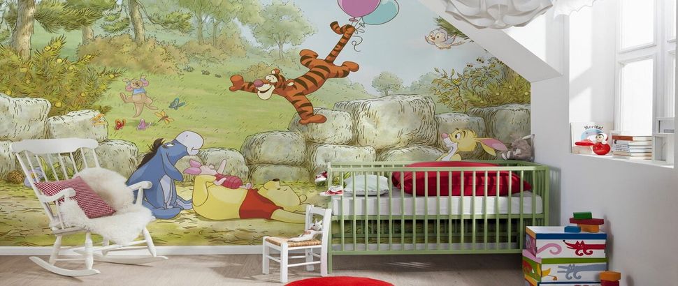 Fotobehang van Disney Winnie de Poeh kopen bij Fotobehangkoning Fotobehang van Disney Winnie de Poeh kopen bij Fotobehangkoning