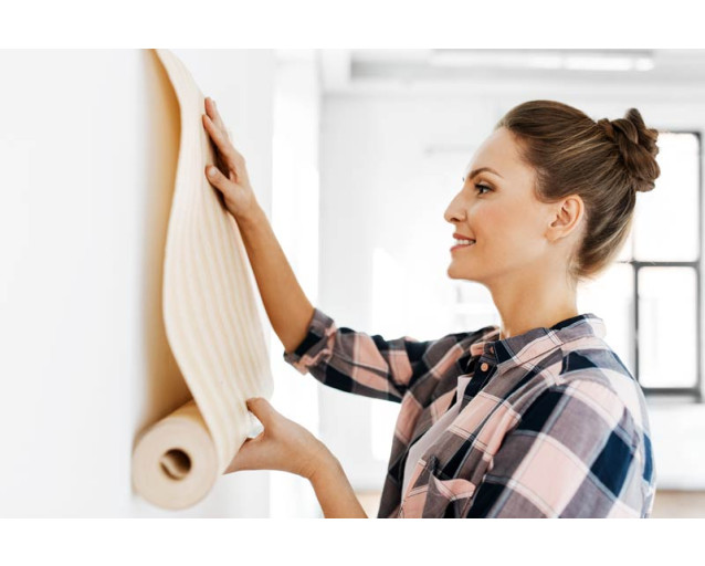 Tapetenservice für 1 Wand.