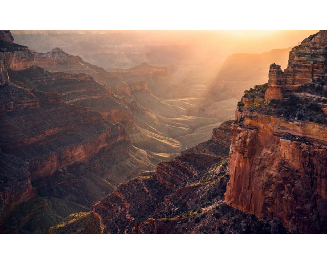 Grand Canyon Wunder Blick mit atemberaubender Landschaft.