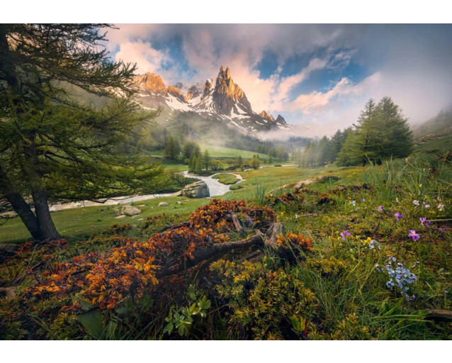 Last Paradise Paradies Fototapete, mit einer idyllischen Landschaft, ideal zum Entspannen.