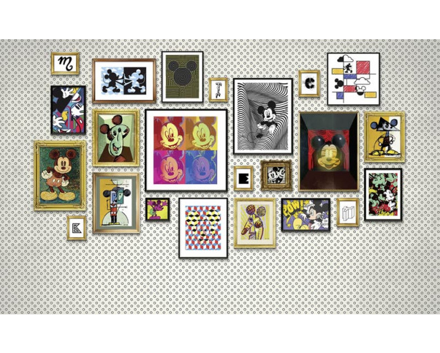 Fototapete von Mickey Mouse aus der Art Collection von Disney.