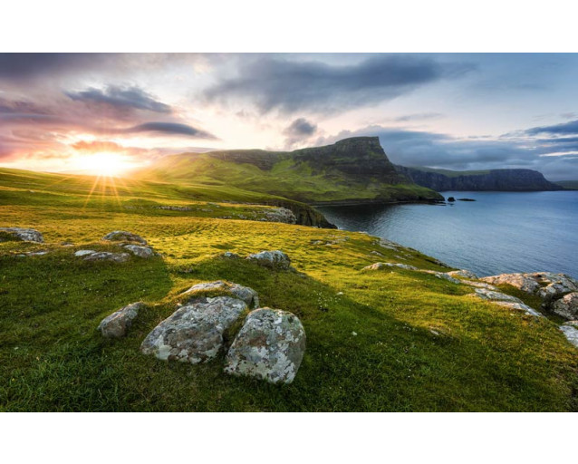 Schottisches Paradies auf der Isle of Skye mit beeindruckender Landschaft.