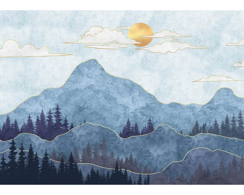 Fototapete Östliche Landschaft