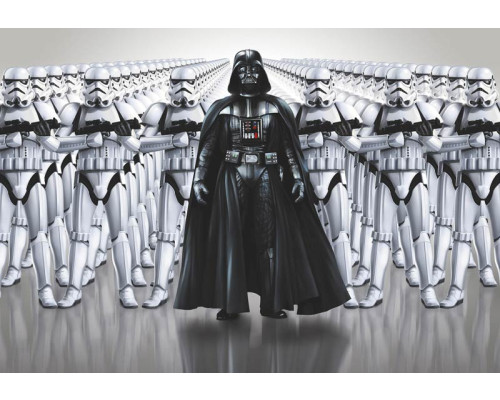 Star Wars Imperial Force Fototapete mit der bedrohlichen Imperialen Macht, ideal für Star Wars-Fans.