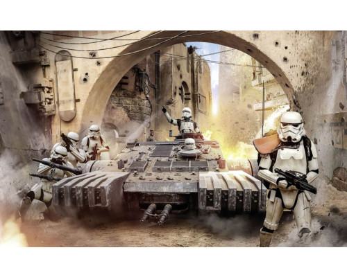 Star Wars Tanktrooper Fototapete, hart und bereit für den Kampf.