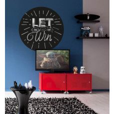 Ein Tapetenkreis mit Chewbacca (