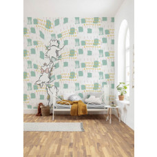 Eine Fototapete mit niedlichen kletternden Katzen namens Kitty Climbers, ideal für das Kinderzimmer.