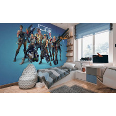 Eine Fortnite-Fototapete für das Kinderzimmer und das Gaming-Zimmer.