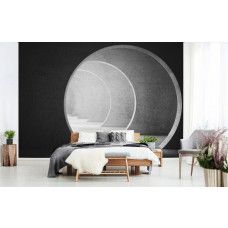 Eine Fototapete eines 3D-Flurs in einem Flur für das Schlafzimmer.