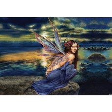 Alchemy Skylundine Kunst, Fototapete mit abstrakten Rock'n'Roll-Elementen für ein cooles Zimmer.