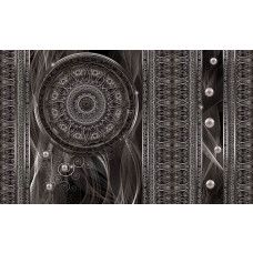 Fototapete eines Traumfängers im Stil der abstrakten Mandala-Kunst, mit einem mystischen Look.