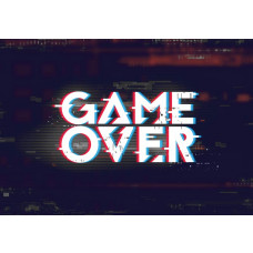 Eine Fototapete für Spielzimmer mit dem Text