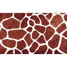 Fototapete mit der Haut einer Giraffe, mit einer Nahaufnahme des Musters des Fells.