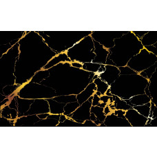 Marmorstrukturen in Schwarz und Gold, mit industriellem Look und luxuriösen Details, ideal für moderne Innenräume.