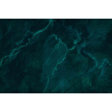 Fototapete aus grünem Marmor in einem abstrakten Design, kombiniert mit türkisem Naturstein für eine einzigartige Textur.