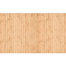 Fototapete mit Holzregalen, perfekt für ein rustikales Schlafzimmer oder Büro mit einer braunen Wand.