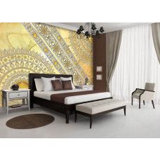 Fototapete Mandala das Gold