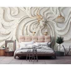 Fototapete Medusa-Skulptur