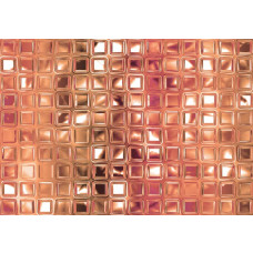 Mosaik-Glas-Fototapete, künstlerisch und bunt.