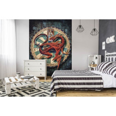 Eine Fototapete mit dem Titel 