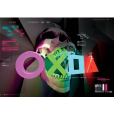 Ein gruseliges Design mit PlayStation-Elementen, perfekt für Fans von Horrorspielen und intensiver Atmosphäre.