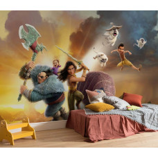 Eine Fototapete von Disneys Raya auf einer Mission.