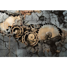 Dinosaurier im Dschungel, abenteuerliche Fototapete für Kinder.