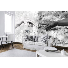 Eine Fototapete einer Nachahmung von 