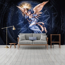 Eine Fototapete mit dem Titel