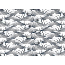 eine 3D-Fototapete mit Seilen in einem abstrakten Stil.