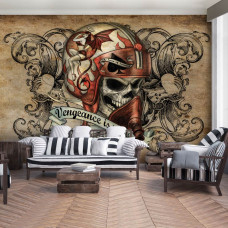 Eine Fototapete mit dem Titel