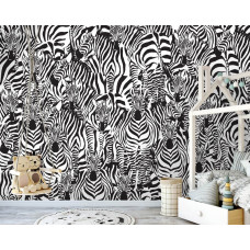 Fototapete Zebra Mosaik