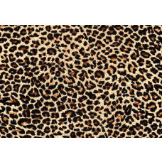Panther-Tapete mit dem Fell eines Leoparden, naturgetreu eingefangen.