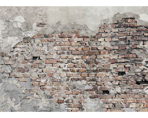 Fototapete Authentische Backsteinmauer
