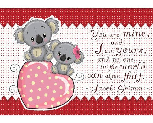 Babyzimmer Fototapete mit Sprüchen, positiv und inspirierend.