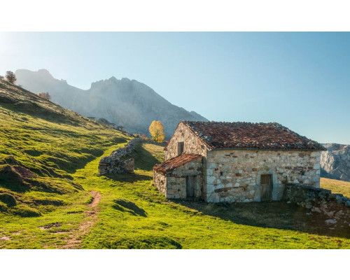Die Gipfel Europas in einer beeindruckenden Berglandschaft.