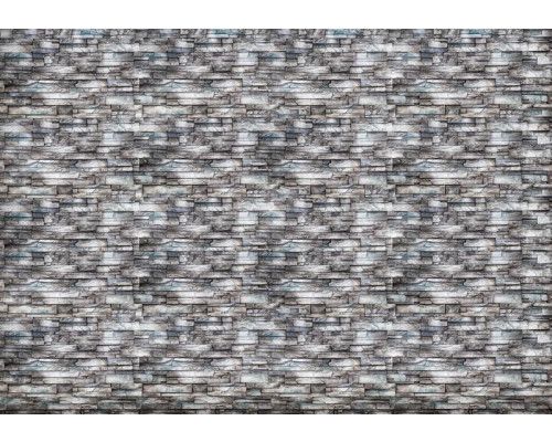 Graue Steinwand, dekorativ und abstrakt dargestellt auf einer modernen Fototapete.