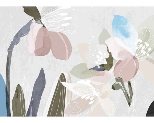 Fototapete Elegante florale Kunst