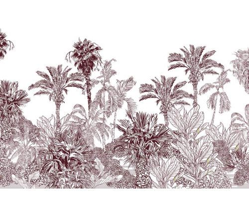 Fototapete Palmen und Dschungelpflanzen