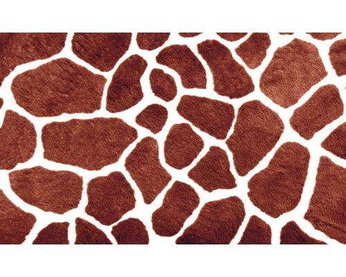 Fototapete des Fells einer Giraffe, mit einer Nahaufnahme des Musters des Fells.