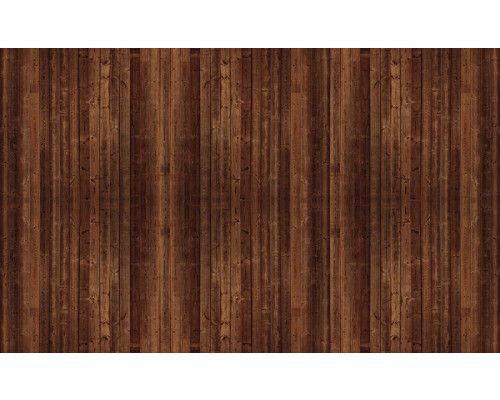 Fototapete aus Holzdielen mit einem abstrakten Kunstmuster, ideal für einen warmen, rustikalen Raum.