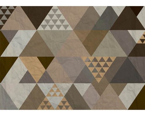 Fototapete Klassische Dreiecke