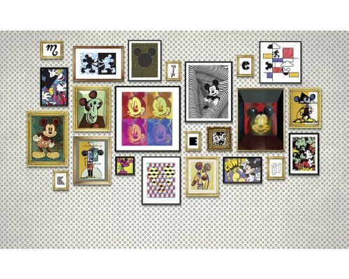 Fototapete von Mickey Mouse aus Disneys Kunstsammlung.
