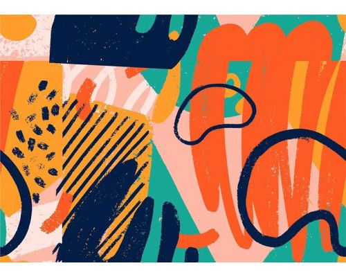 Fototapete Moderne Kunst im abstrakten Design